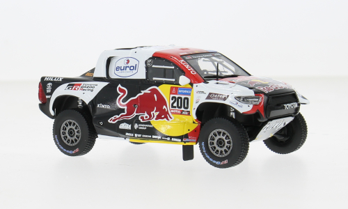 Toyota GR DKR Hilux Evo T1+ No.200 Rally Dakar 2023 Al-Attiyah/Baumel - 1:43